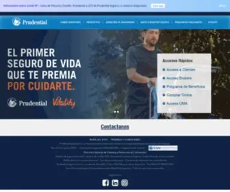 Prudentialseguros.com.ar(Seguros de vida) Screenshot