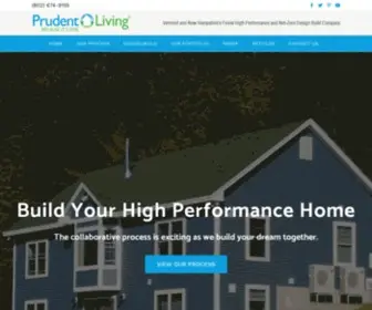 Prudentliving.com(Zero Energy High) Screenshot