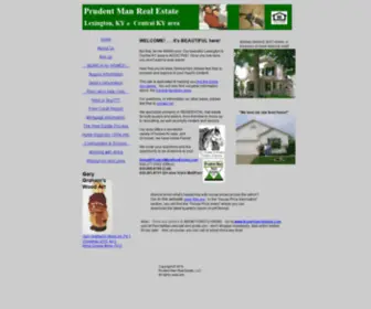 Prudentmanrealestate.com(Homes for Sale and Real Estate in Lexington KY) Screenshot