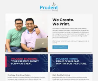 Prudentprints.com(Prudent Prints) Screenshot