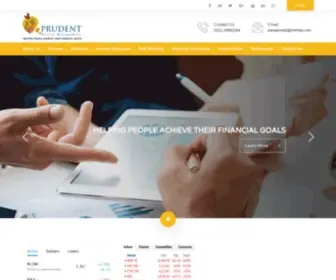 Prudentwealth.co.in(Prudentwealth) Screenshot