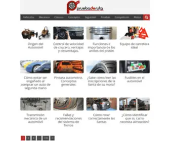 Pruebaderuta.com(Automóviles) Screenshot