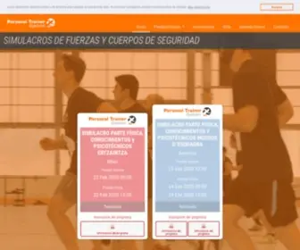 Pruebasfisicasoposiciones.es(Pruebas) Screenshot