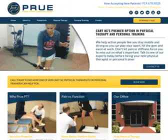 Pruept.com(Prue Physical Therapy) Screenshot