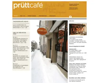 Pruett-Cafe.de(Prütt) Screenshot