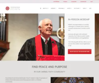 Prumc.org(Atlanta's Home Church) Screenshot