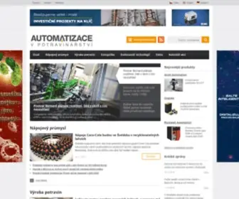 Prumyslovaautomatizace.com(Aktuální informace z oboru) Screenshot