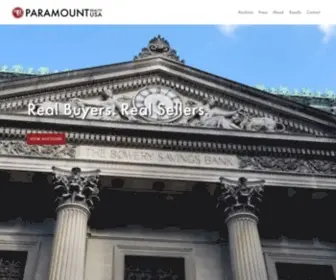 Prusa.com(Paramount Realty USA) Screenshot