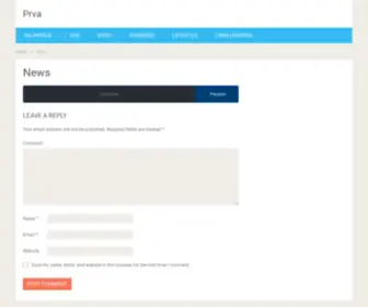 Prva.info(News) Screenshot