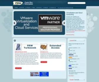 PRW.net(Internet access services in San Juan) Screenshot