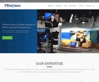Prworksinc.com(PRworks Inc) Screenshot