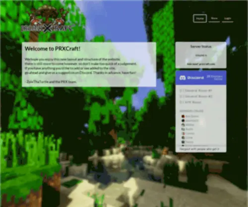 PRXcraft.com(Project X) Screenshot