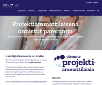 PRY.fi(Projektiyhdistys ry) Screenshot