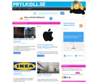 PRYlkoll.se(Nyheter om prylar) Screenshot
