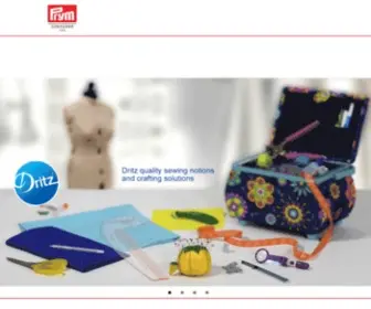 PRYM-Consumer-USA.com(America's Notions and Crafts Company) Screenshot