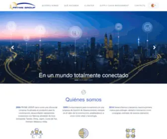 PRymegroup.com(PROCUREMENT & TRADING) Screenshot