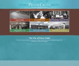 Pryorcreek.org(Pryor Creek) Screenshot
