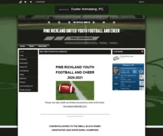 Pryouthfootballandcheer.com(Football) Screenshot