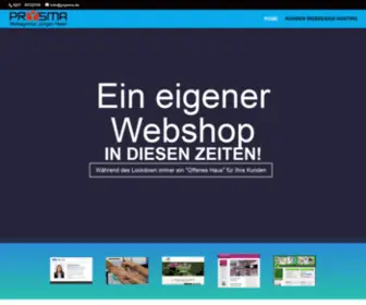 PRYsma.de(Webdesign Webagentur Köln) Screenshot