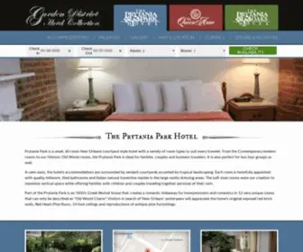 PRytaniaparkhotel.com(The Prytania Park Hotel) Screenshot