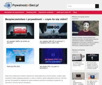 PRywatnoscwsieci.pl(Chroń swoją prywatność w sieci) Screenshot