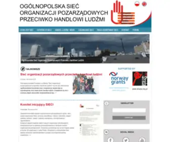 Przeciwkohandlowiludzmi.pl(Ogólnopolska) Screenshot