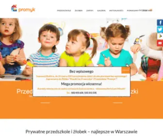 Przedszkole-Promyk.pl(Fundacja Bez) Screenshot