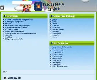 Przedszkolenr100.pl(Strona główna) Screenshot