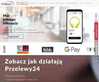 Przelewy24.pl(Metody płatności online i rozwiązania płatnicze dla Twojego biznesu) Screenshot