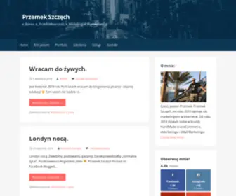 Przemekszczech.pl(Przemek Szczęch) Screenshot