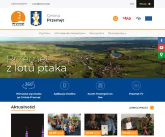 Przemet.pl(Gmina Przemęt) Screenshot
