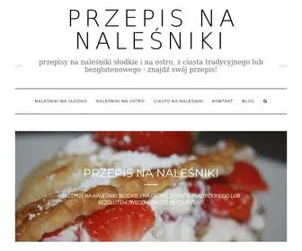 Przepis-NA-Nalesniki.pl(Przepisy) Screenshot
