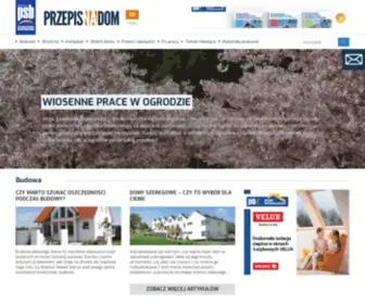 Przepisnadom.pl(Blog budowlany) Screenshot