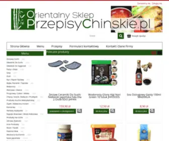 Przepisychinskie.pl(Orientalny Sklep) Screenshot