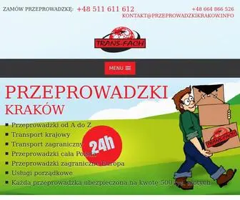 Przeprowadzkikrakow.info(Dzwoń ☎ 511 611 612 Tanie Przeprowadzki w Krakowie) Screenshot