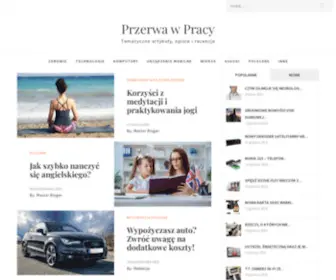 Przerwawpracy.eu(Przerwawpracy) Screenshot