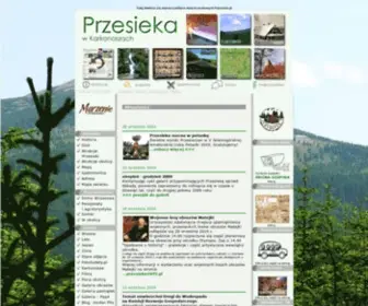 Przesieka.pl(Serwis internetowy) Screenshot