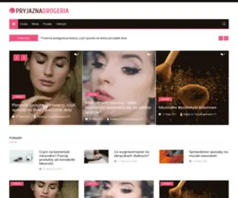 PRZyjaznadrogeria.pl(Sklep internetowy z kosmetykami damskimi i męskimi) Screenshot