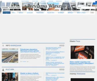 PRZyjaznawarszawa.pl(Przyjazna Warszawa) Screenshot