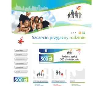 PRZyjaznyrodzinie.szczecin.pl(Strona główna) Screenshot
