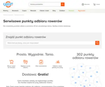 PRZyjaznyrowerom.pl(Odbierz rower gotowy do jazdy w najbliższym serwisie rowerowym) Screenshot