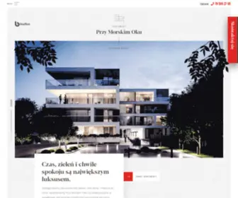 PRZymorskimoku.pl(Luksusowe apartamenty i mieszkania Warszawa (Mokotów)) Screenshot