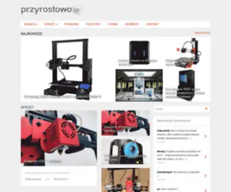 PRZyrostowo.pl(Wszystko o druku 3d) Screenshot