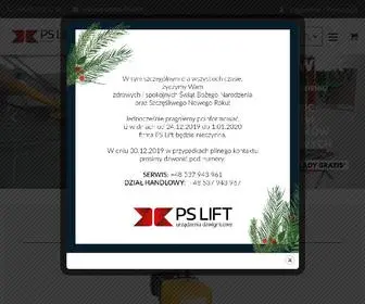 PS-Lift.com(PS Lift (dawniej PS Logistics)) Screenshot