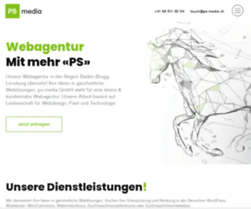 PS-Media.ch(Webdesign Lenzburg) Screenshot