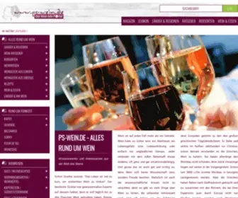 PS-Wein.de(Wein-Info-Portal) Screenshot