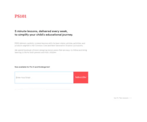 PS101.com(PS 101) Screenshot