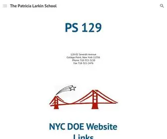 PS129.com(The Patricia Larkin School) Screenshot