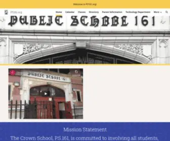 PS161.org(PS161 The Crown) Screenshot