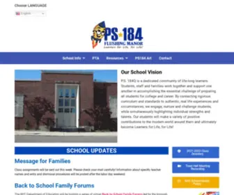 PS184Q.com(Learners for Life) Screenshot